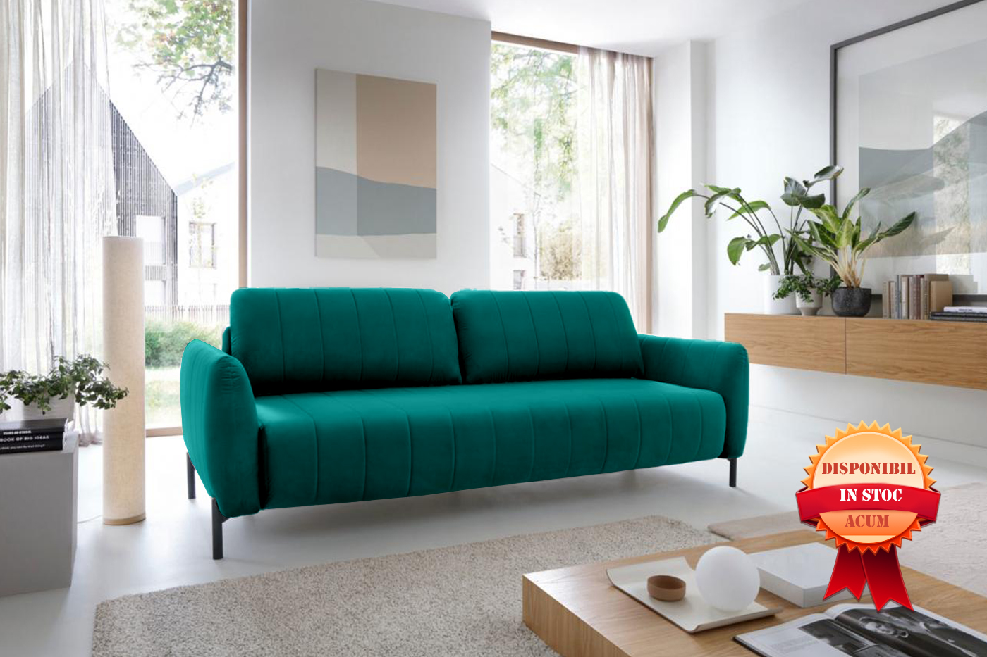 LINEA CANAPEA EXTENSIBILA 234X100 MAGIC-VELV-2220